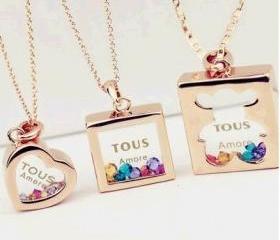 Good Lucky Gold-plated Heart Crystal Necklace